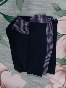Striped &amp; Solid Colorblock Tee