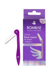 Bombae Foldable Face Razor 3 Pcs.
