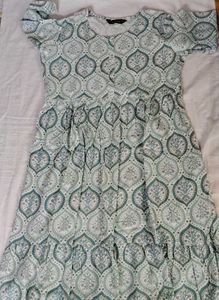 A Blue Frock Top