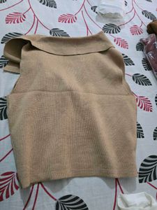 Cute Zip Knit Top