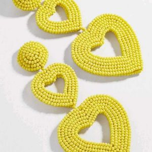 Yellow Heart Earrings💛