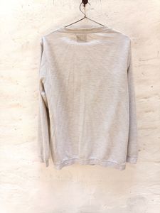 White Full Sleeves Tshirt M Size