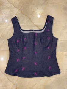 Embroidered Top