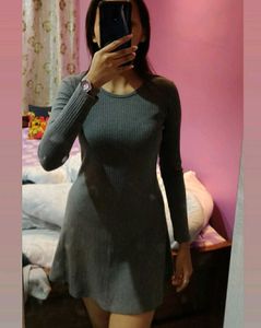 Mini Skater Dress (Winter Appropriate)