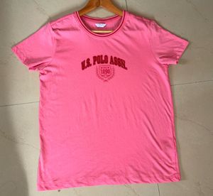 U.S. Polo Assn. Pink Tee XS