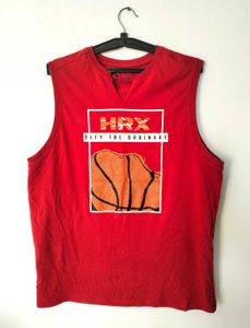 Red HRX Graphic Tank