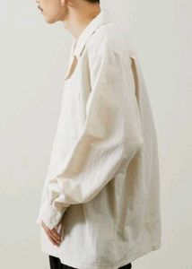 Casual Linen Blend Shirt