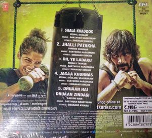 Saala Khadoos Music CD