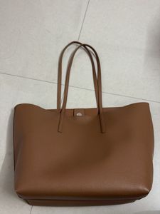 Mango Textured Tote Bag (UNUSED)