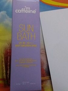 Sun Bath Body Spray With Spf 80+PA++++