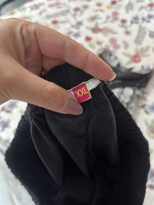 Elegant Black &amp; White Kurta Set