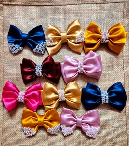 Pearl Hair Bow