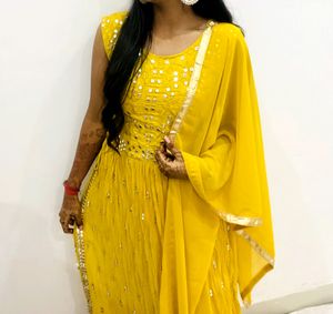 Nayara Cut Sharara Dress😻
