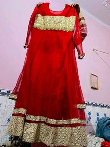 It's Anarkali Dress With Legging
