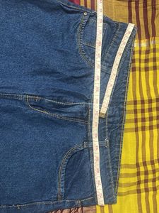 Wide Leg Denim Jeans