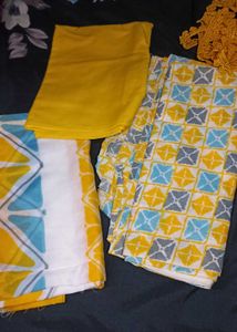 All 3⃣ Dress Material @ 650( 3 Colours :🟡 🔵  🌚)
