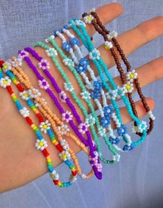Beaded Flower Bracelets🌻