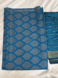 Blue Banarasi Suit