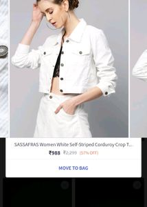 Beautiful white ,❤️❤️ jacket