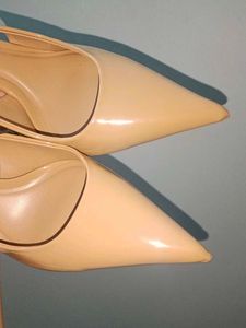 Zara Nude Heels