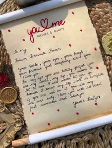 Handwritten Love Scrolls! 📜