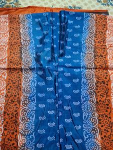 Ethnic modal silk Saree with blouse