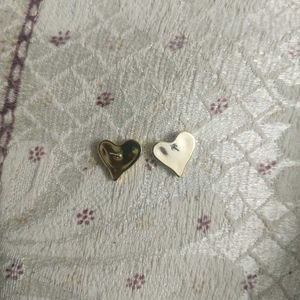 Heart Stud Earrings anti tarnish