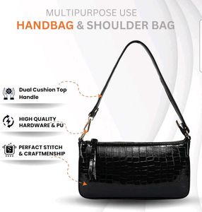 Chic Black Shoulder Sling Bag! 🐈‍⬛⭐