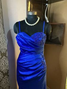 Elegant Blue Evening Gown