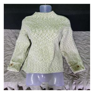 Green Knit Sweater