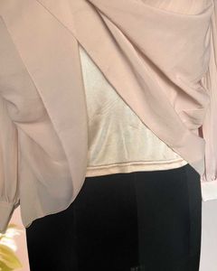 Pastel Pink Formal top with satin lining