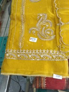 Yellow Embroidered Salwar Suit