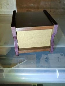 Vintage Wooden Pen &amp; Stationery Organizer