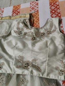 Lehenga With Crop Top