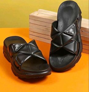 Black Slipper New But Tight