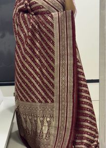 Pure Satin Exclusive Vintage Banarasi Saree