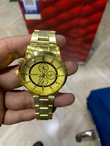 Brand New Golden Watch