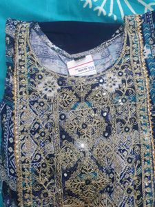 💠 ROYAL INDIGO BLUE 3-PIECE FESTIVE SET 💠​