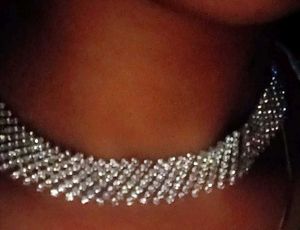 White Rhinestone Jewelry Set Fix Price