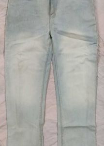 Unisex Denim Jeans Back Pocket Designated