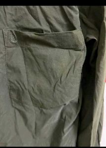 Olive Green Casual Shirt