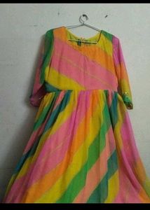 Beautiful Festive Wear Anarkali Set