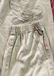 Khaki Elastic Cargo