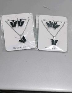 Butterfly Jewelry Set combo of 2