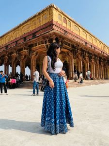Jaipuri Cotton Long skirt