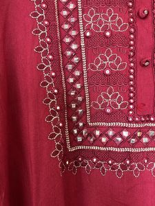 Mirror Work Kurta