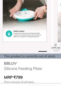 Silicone Feeding Plate For Babies And Toddlers!