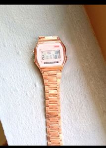 Casio Rose Gold Model Watch