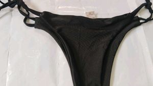 Black bikini bottom