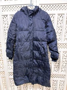🎁Navy Longline Puffer Coat ()